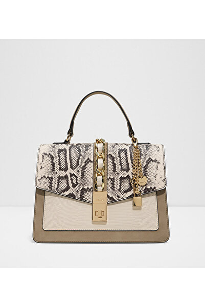 Aldo حقيبة Aoille ذات المقبض العلوي بطبعة جلد الثعبان