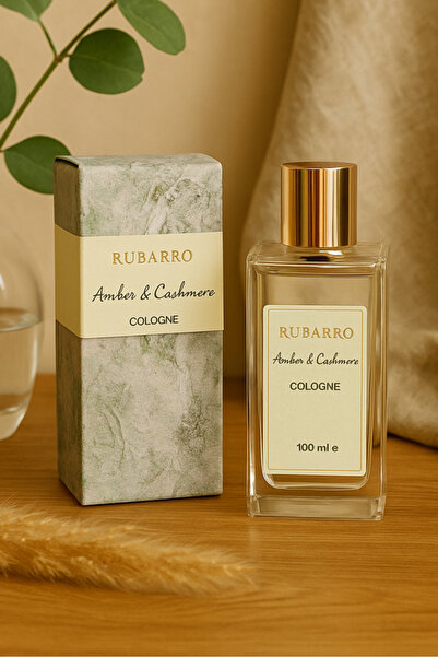 Rubarro Amber & Cashmere Esanslı Kolonya 100 ml