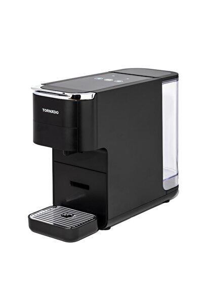 Tornado Espressor multifunctional 5in1 cu capsule si cafea macinata TORNADO, 19 Bari, rezervor 1.5L, 1350W