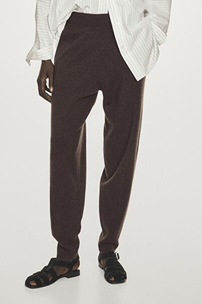 Massimo Dutti %100 kaşmir balloon fit pantolon