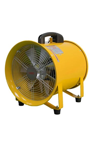 Generic مروحة خليجية محمولة للعادم مقاس 12 بوصة KPAB-30 - صفراء