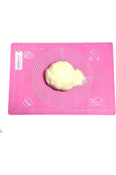 Hope حصيرة خبز سيليكون لعجين المعجنات مع بطانة قياس وعلامة تبويب مقاومة للحرارة