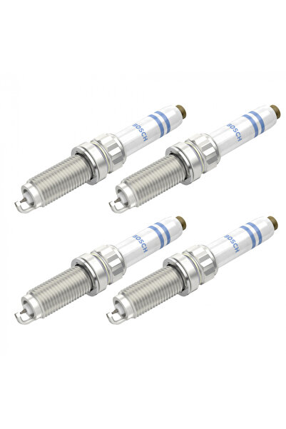 Bosch Set de 4 bujii pentru BMW Seria 1, 2, 3, 4, 5, 6, 7, X1, X2, X3, X4