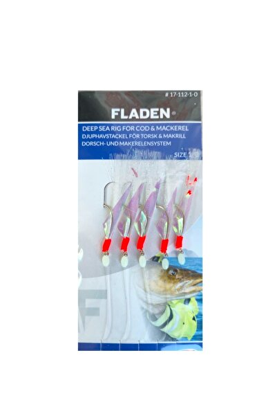 FLADEN Feather Derin Su Çapari Beyaz Tüylü No:1/0