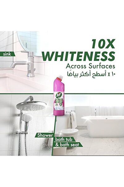 Jif Floral Breeze Bathroom Cleaner 750 mlRemoves Soap Scum Watermarks and Leaves Fresh Fragrance