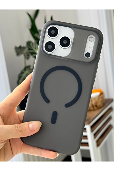 Go Aksesuar Iphone 17 Promax Uyumlu MAGSAFE Özellikli Parmak İzi Bırakmaz Mat...