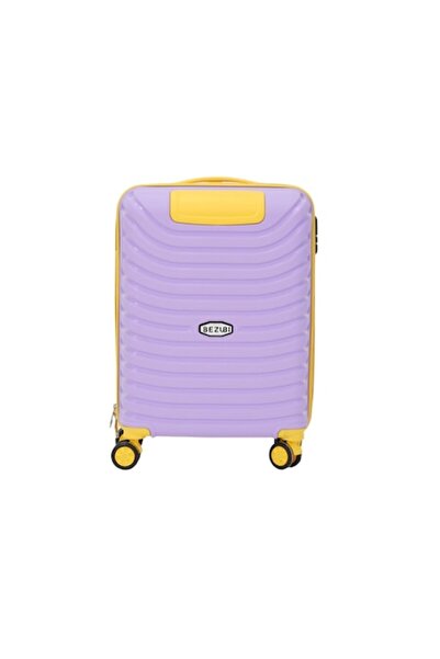 Bezubi Troler de cabină Easy Travel, bagaj de mână, Mov-Galben