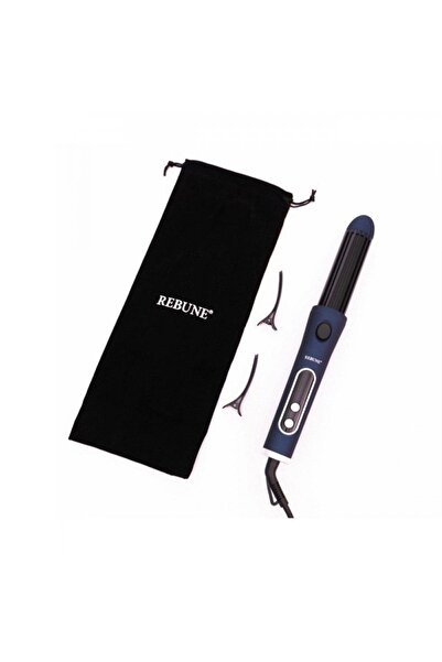 rebune مكواة سيراميك 2 في 1، 36 واط، 5 إعدادات للحرارة، شاشة LED.