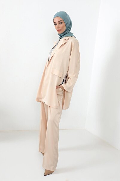 Aisha's Design Chiffon Hooded Combed Cotton Bonnet with Neck Covering Feature, B-95, Dark Mint - Çağla Yeşili