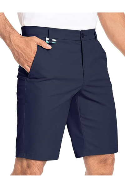 OEM Pantaloni scurți casual bărbătești, 3 buzunare, albaștri, mărimea 32