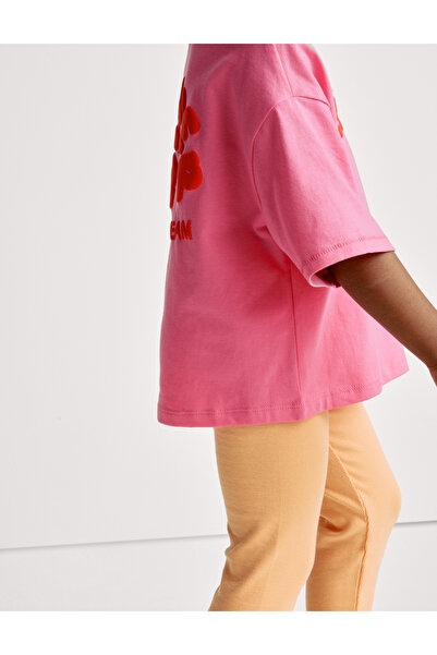 Marks & Spencer Saf Pamuklu Lilo & Stitch™ T‑Shirt (2–8 Yaş)