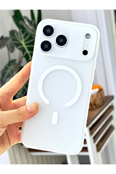 Go Aksesuar Iphone 17 Promax Uyumlu MAGSAFE Özellikli Parmak İzi Bırakmaz Mat...