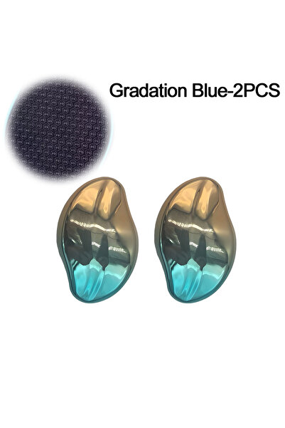 Choice5 تدرج أزرق - قطعتين من مبرد القدم لإزالة الجلد الميت وفرك القدمين وطحن...