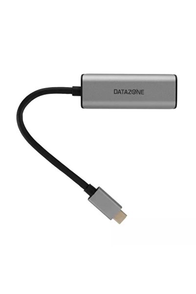 Datazone USB-C to Ethernet Adapter, Grey