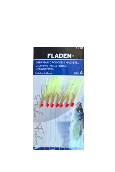 FLADEN Fish Skin Tüy Çapari 7 Köstek NO:6