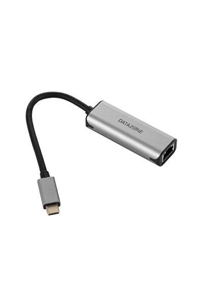 Datazone USB-C to Ethernet Adapter, Grey