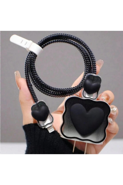 Favors 18W/20W Uyumlu Şarj Aleti Kılıfı, Adaptör Ve Kablo Koruyucu Rengarenk ...