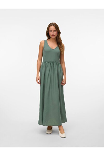 Vero Moda Kleid VMVALLY Langes Kleid