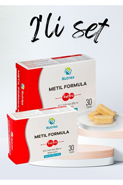 Genel Markalar Metilformula Aktif B Vitamini Kompleksi 30 Tablet – 2’li Avant...