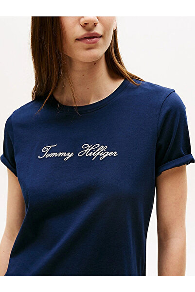 Tommy Hilfiger Rwb Pike Crew Neck Short Sleeve Women's T-Shirt Ww0Ww47310C1G