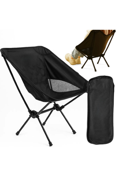 zola Scaun pliabil pentru camping, portabil, 120 kg, otel, oxford, husa trans...