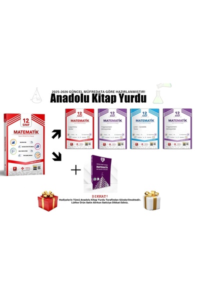 Sonuç Yayınları 2025-2026 12. Sınıf Matematik Öğrenme Çıktısı Merkezli Soru K...
