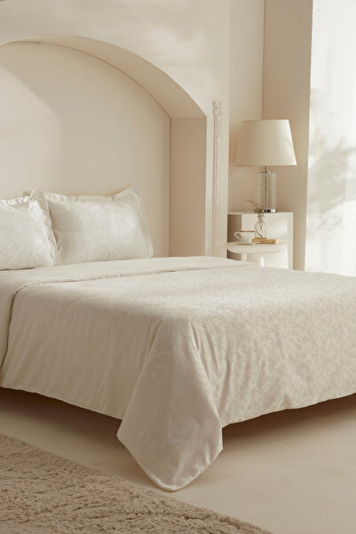 Karaca Home Venessa Double Duvet Cover Set White