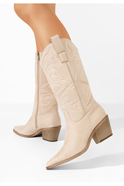 B T Shoes Mποτεσ western γυναικειεσ Briar μπεζ
