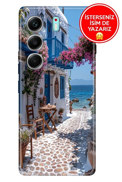 TECNO Camon 40 Pro 5G 6.78" Uyum Kılıf Trend Desenli Esnek Kapak Bodrumda Aşk