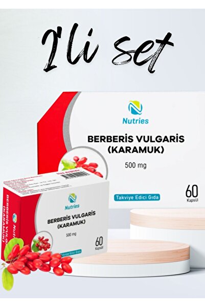 Nutries Berberis Vulgaris Takviye Edici Gıda 60’lı – 2’li Avantaj Paketi