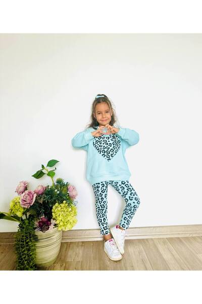 Alvadonna Leopard Girl's Tights Set