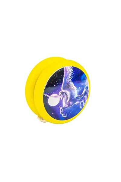 Bibilel Εκπαιδευτικό παιχνίδι, Γιο-Γιο με φωτάκια, Μονόκερος, Κίτρινο - LIB-B...