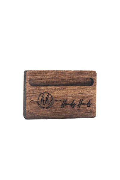 OEM Wooden Business Card Holder HH951 Personalized 10.3x6.5 cm