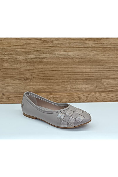 Mammamia Ya7350 Gray Genuine Leather Casual Women's Shoes