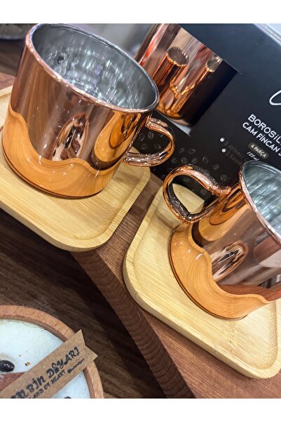 Cambu Cam kahve fincan seti 4 parça