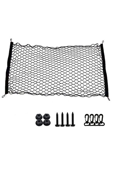 OEM Organizator plasă pentru bagaje 90x40 cm, tip buzunar, negru