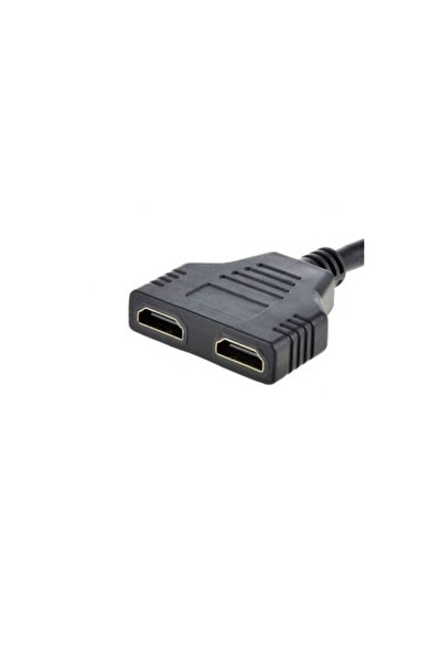 SOHO HDMI Male to 2 HDMI Female Cable, 20 cm, Black