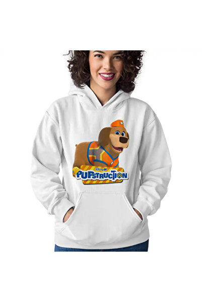 OEM Hanorac Femei Pupstruction Tank Catelusi Constructori Desene