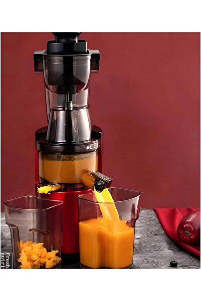 Generic Slow Masticating Juicer with 80mm Wide Chute BPA Free, Whole Slow Juicer 300W Easy to Clean Juice Ju