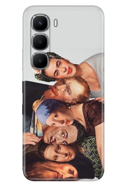 Cekuonline غطاء مطبوع من السيليكون بنمط متوافق مع هاتف Infinix Hot 60 X6726