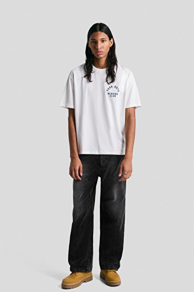 Bershka Super baggy fit kadife pantolon