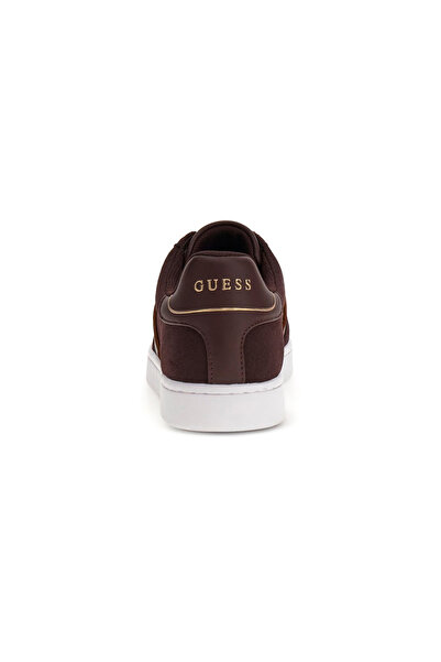 Guess Kadın Jrone Süet Görünümlü Metalik Detaylı Sneaker - Bordo
