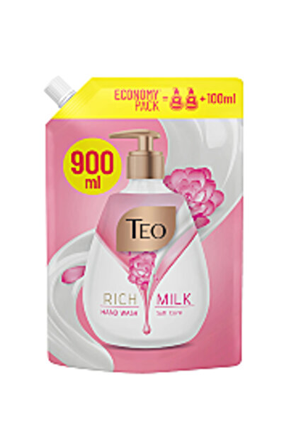 Teo Rich Milk Liquid Soap Soft Care 900ml