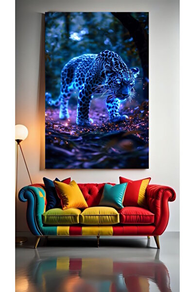 özkacar NEON LOOKING TIGER Home Wall Salon Salon de înfrumusețare Birou Magaz...