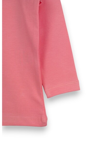 Via Girls Set of 3 9-24 Months 95% Cotton Long Sleeve Buttoned Collar Basic Bodysuit | 9-24 Months Baby Clothing