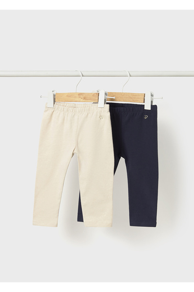 MAYORAL طقم جوارب طويلة للفتيات الصغيرات مكون من قطعتين 702