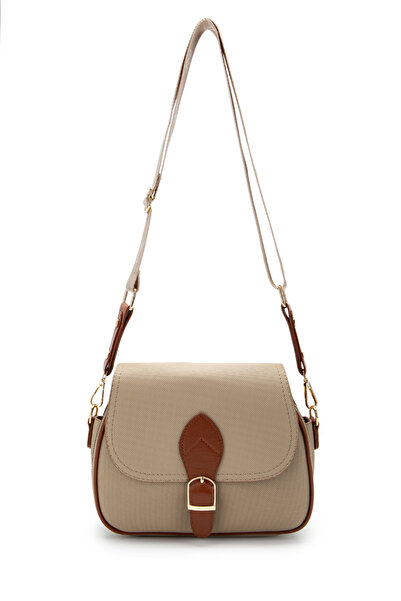 minebag Multi-Compartment Faux Leather Women's Crossbody Bag Dave Mink