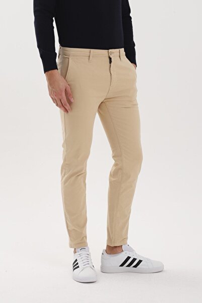 Guess Erkek GJ Chino Pantolon - Bej