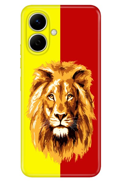 TECNO Spark Go 2 (Km4) Compatible Case Colorful Silicone Printed Tpu Yellow R...
