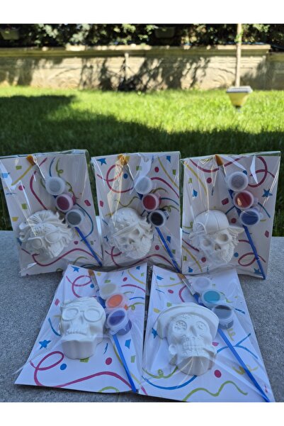 7nisan Korsanlar Tema Taş Boyayın Seti, kendin Yap,dıy,doğum Günü,Bayram,Karn...